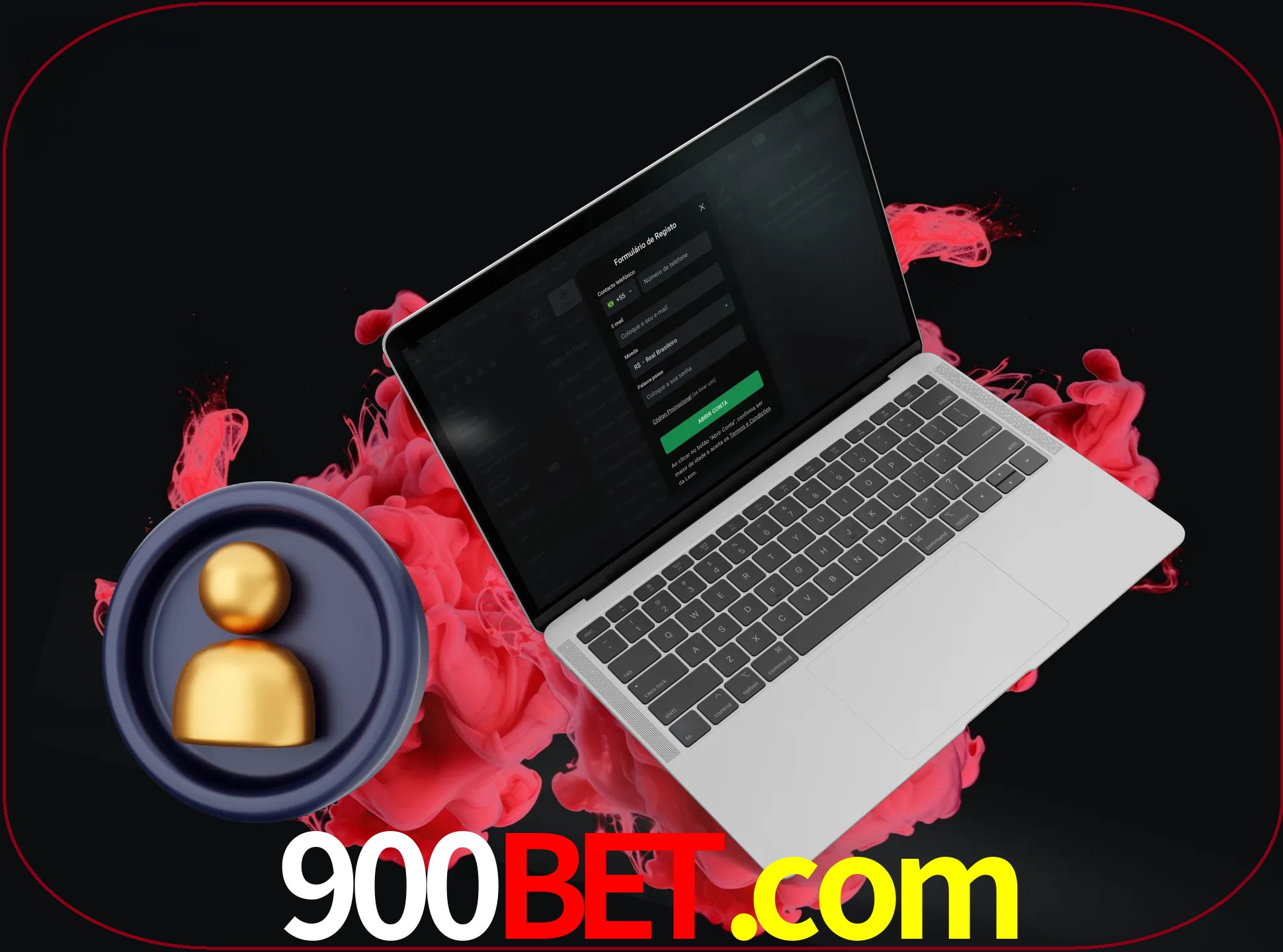 No cabeçalho do site 900bet, clique no botão que o levará a um formulário especial onde terá de introduzir as suas informações actuais.